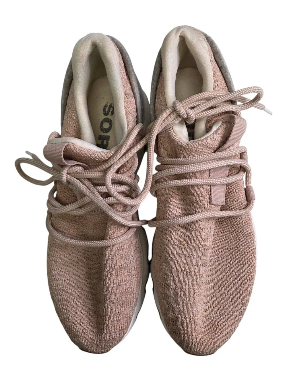 Sorel Kinetic Lace Up Sneakers Shoes Pink Women's US Size 7.5